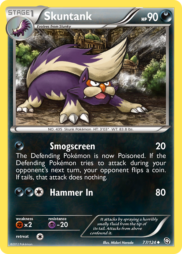Skuntank (77/124) [Black & White: Dragons Exalted] | Pegasus Games WI