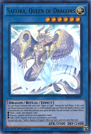 Saffira, Queen of Dragons [MP15-EN095] Ultra Rare | Pegasus Games WI