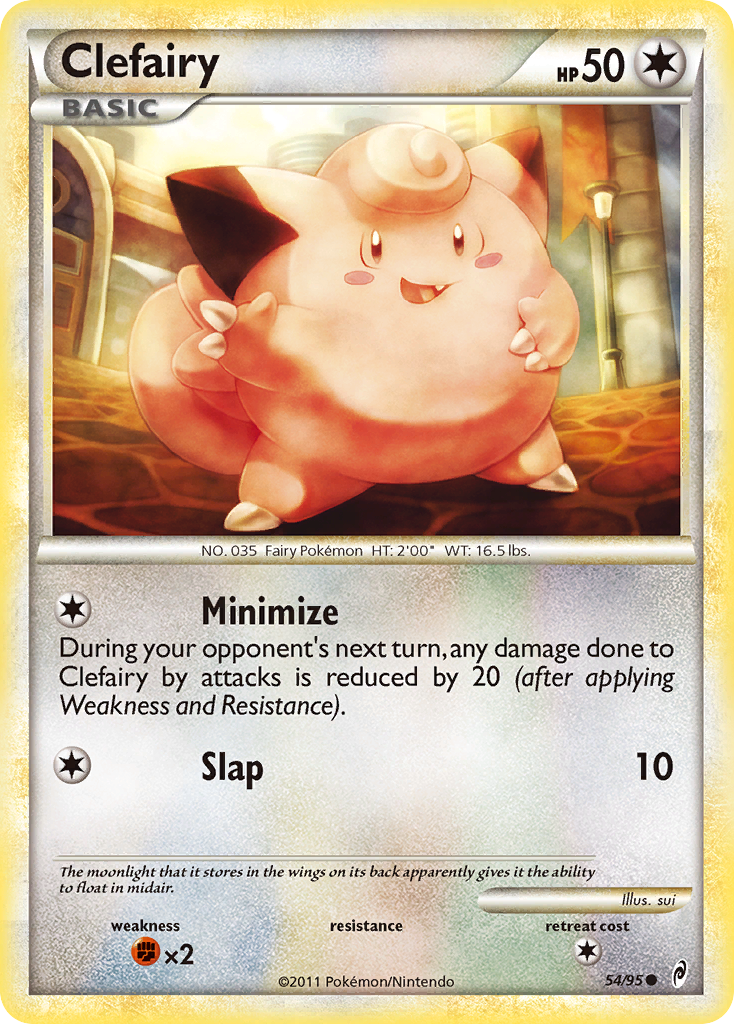 Clefairy (54/95) [HeartGold & SoulSilver: Call of Legends] | Pegasus Games WI