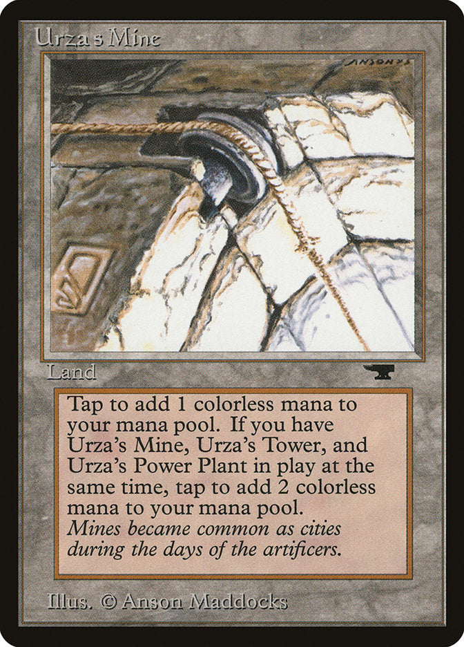 Urza's Mine (Pulley Embedded in Stone) [Antiquities] | Pegasus Games WI