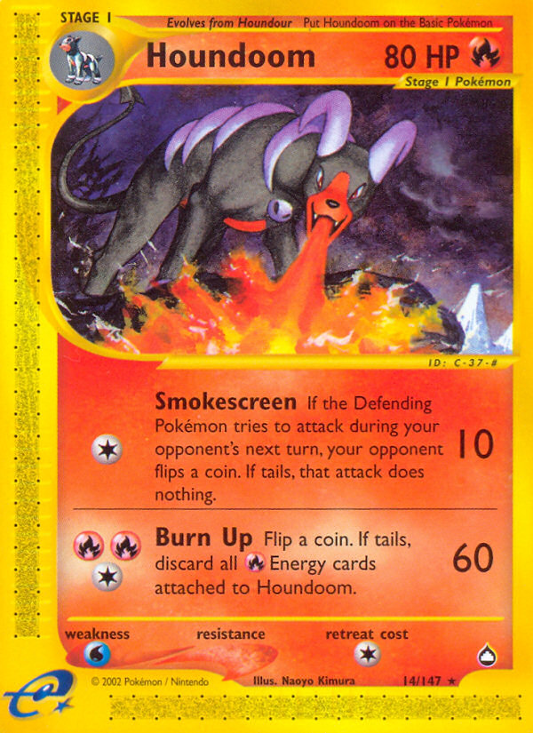 Houndoom (14/147) [Aquapolis] | Pegasus Games WI