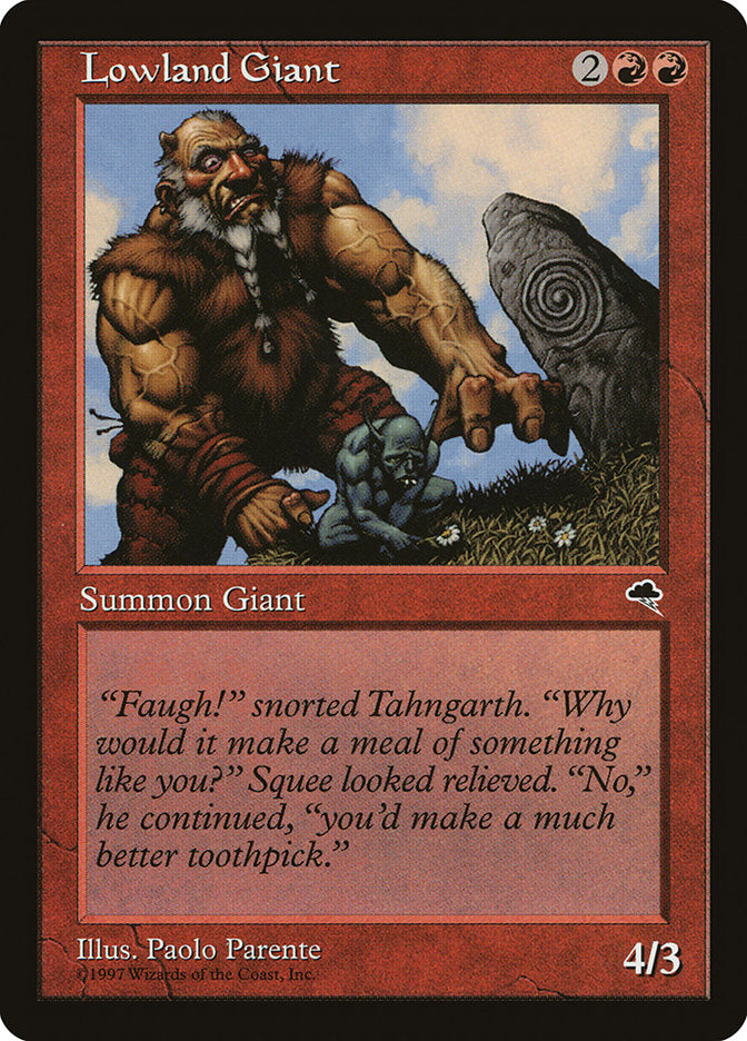 Lowland Giant [Tempest] | Pegasus Games WI