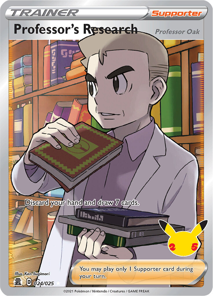 Professor's Research (024/025) [Celebrations: 25th Anniversary] | Pegasus Games WI