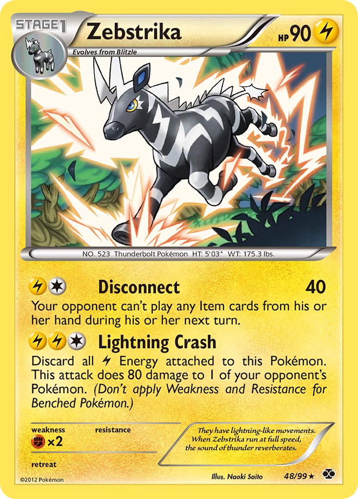 Zebstrika (48/99) [Black & White: Next Destinies] | Pegasus Games WI