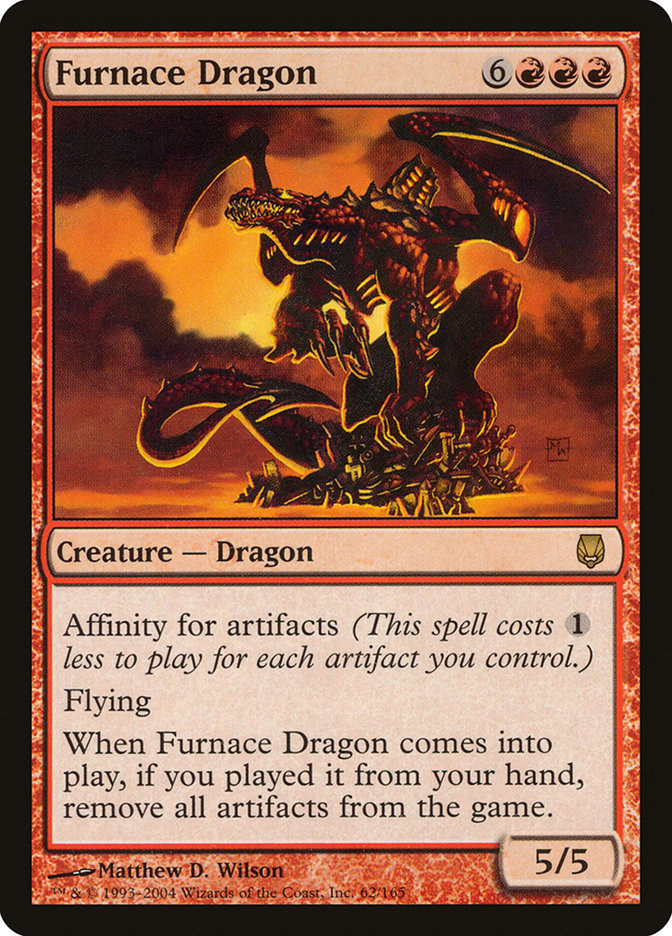 Furnace Dragon [Darksteel] | Pegasus Games WI