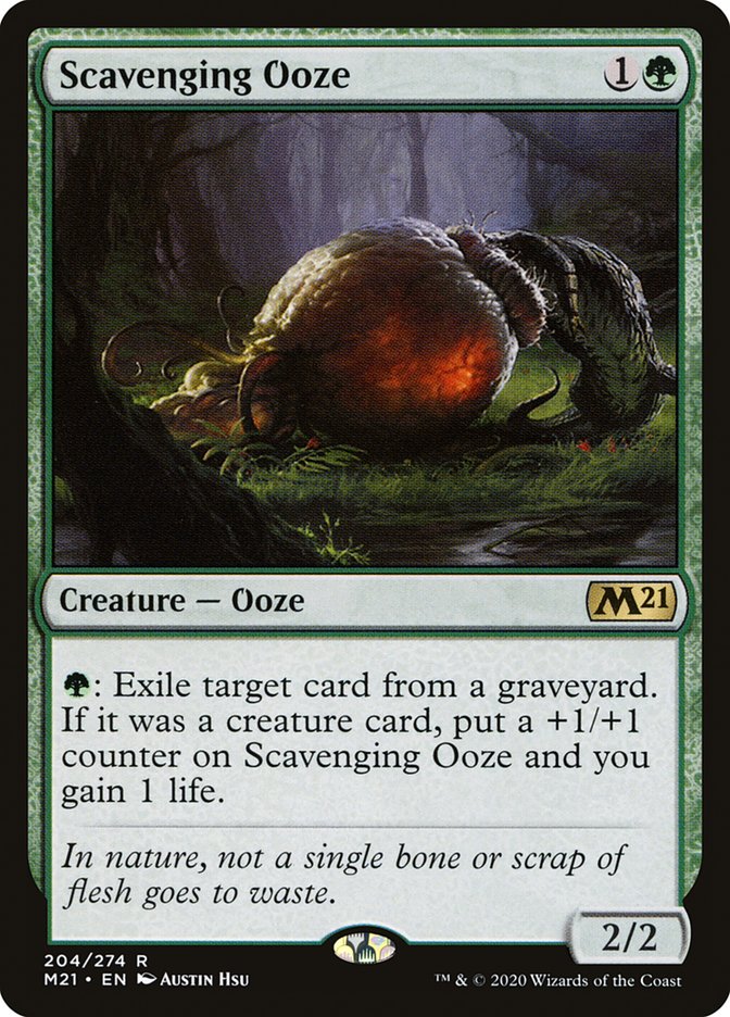 Scavenging Ooze [Core Set 2021] | Pegasus Games WI