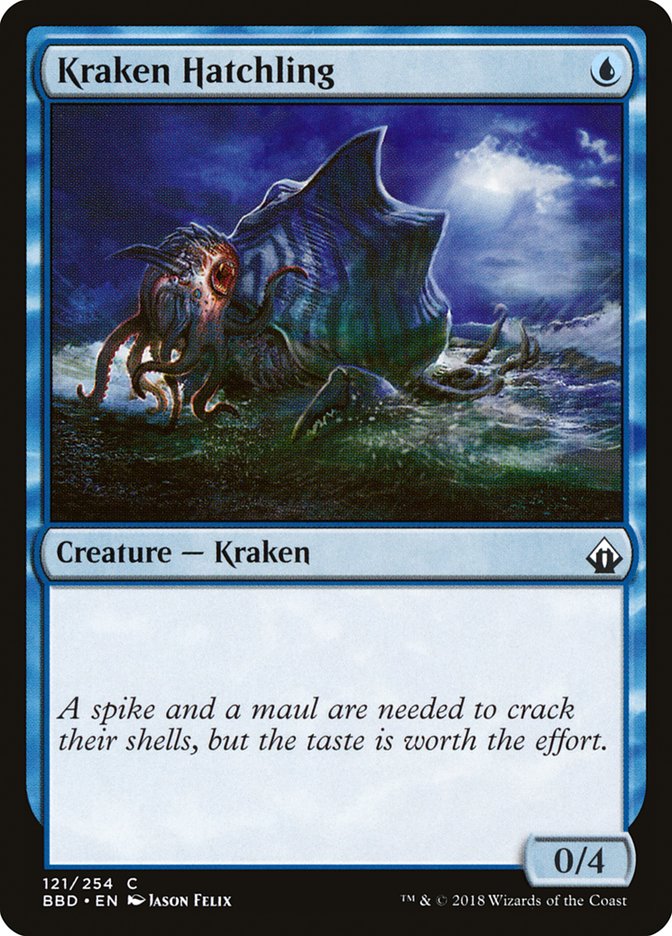 Kraken Hatchling [Battlebond] | Pegasus Games WI