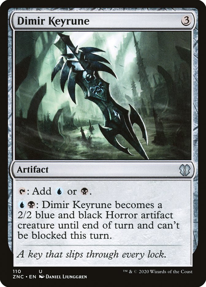 Dimir Keyrune [Zendikar Rising Commander] | Pegasus Games WI