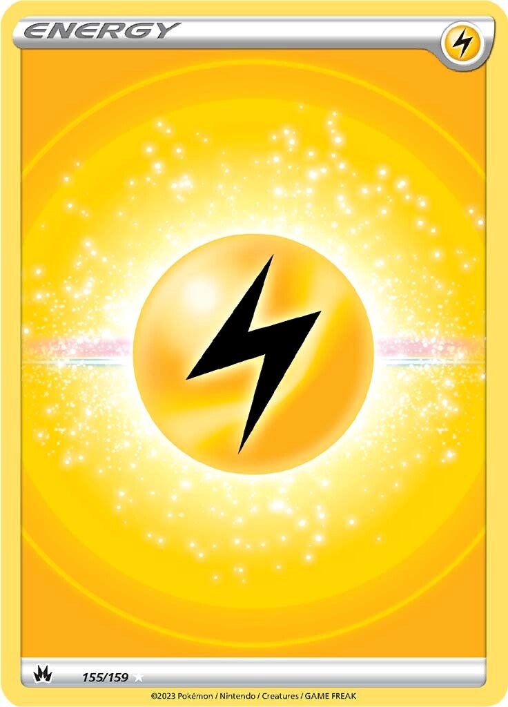 Lightning Energy (155/159) (Texture Full Art) [Sword & Shield: Crown Zenith] | Pegasus Games WI