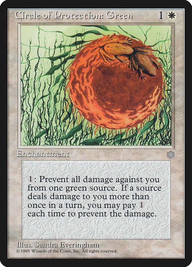 Circle of Protection: Green [Ice Age] | Pegasus Games WI