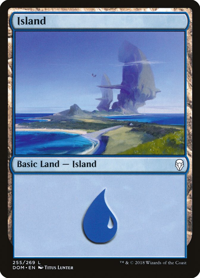 Island (255) [Dominaria] | Pegasus Games WI