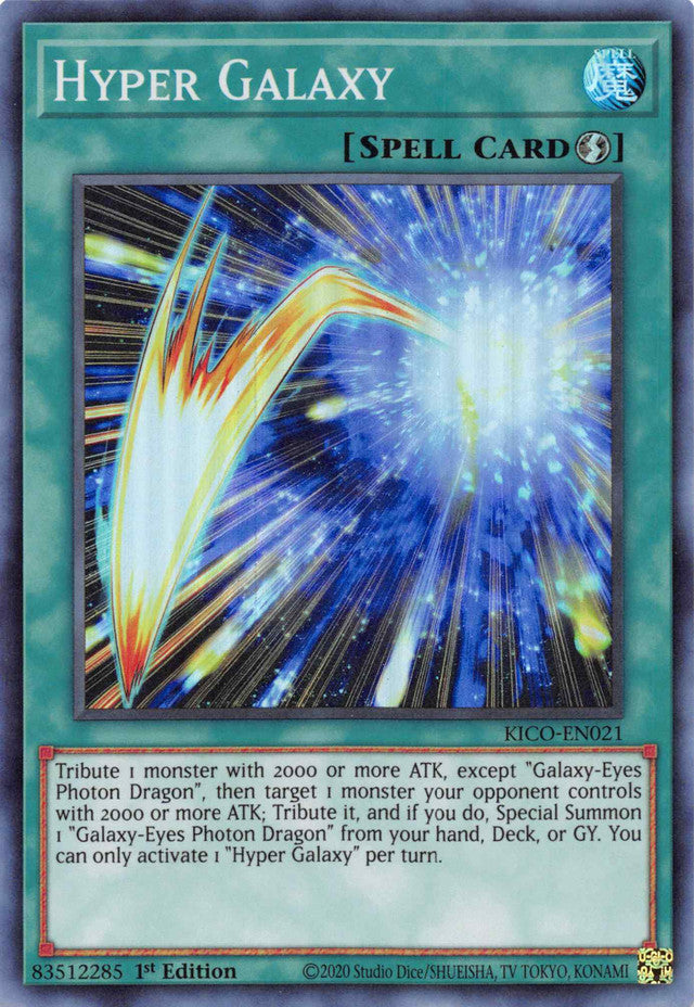 Hyper Galaxy (Super Rare) [KICO-EN021] Super Rare | Pegasus Games WI
