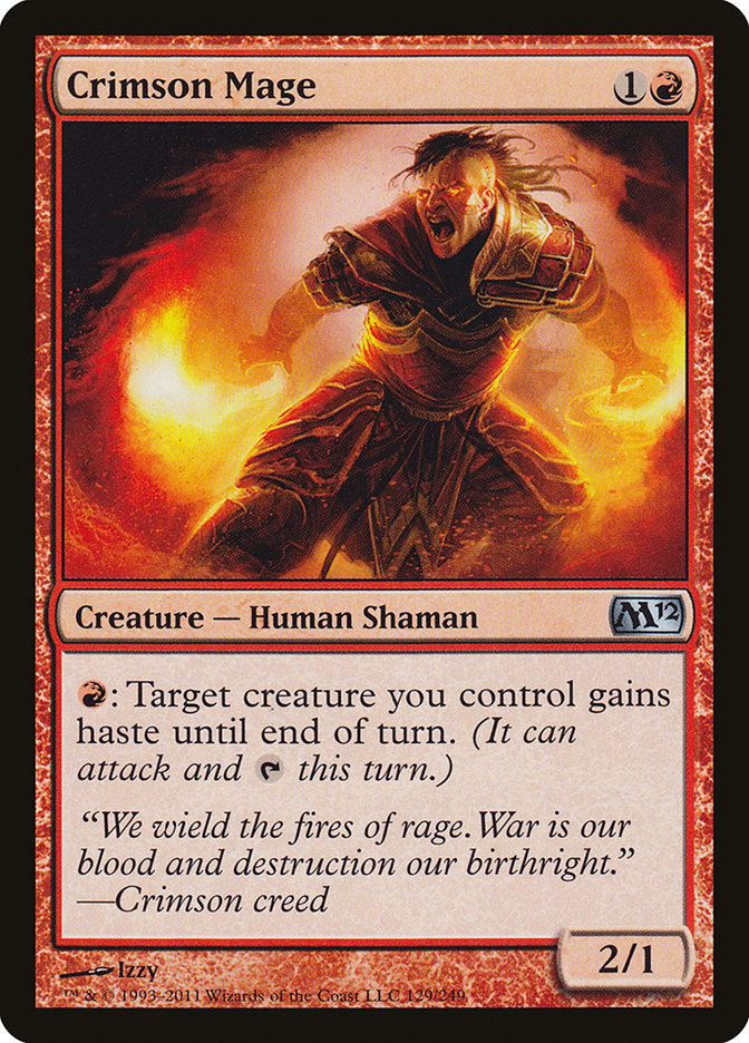 Crimson Mage [Magic 2012] | Pegasus Games WI