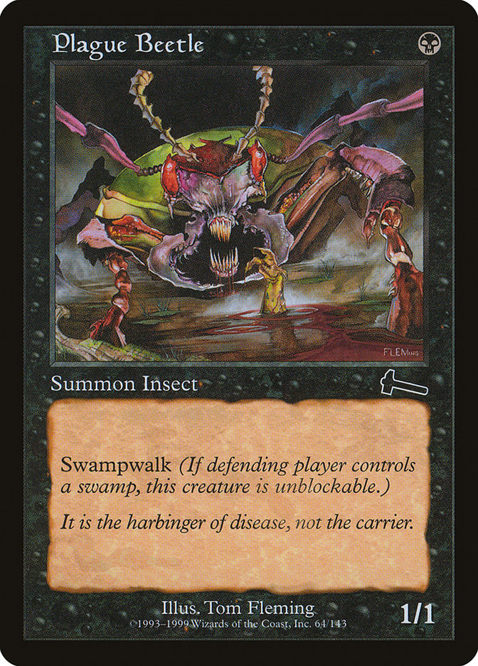 Plague Beetle [Urza's Legacy] | Pegasus Games WI