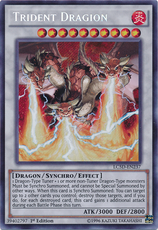 Trident Dragion [LC5D-EN237] Secret Rare | Pegasus Games WI