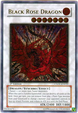 Black Rose Dragon (UTR) [CSOC-EN039] Ultimate Rare | Pegasus Games WI