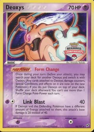 Deoxys (16/107) (Championship Promo) [EX: Deoxys] | Pegasus Games WI