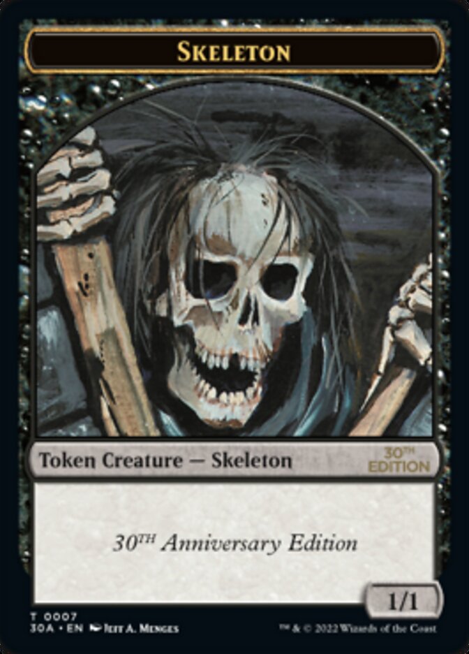 Skeleton Token [30th Anniversary Tokens] | Pegasus Games WI