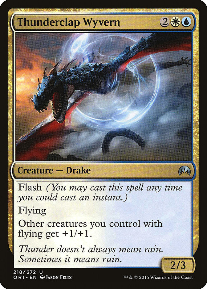 Thunderclap Wyvern [Magic Origins] | Pegasus Games WI
