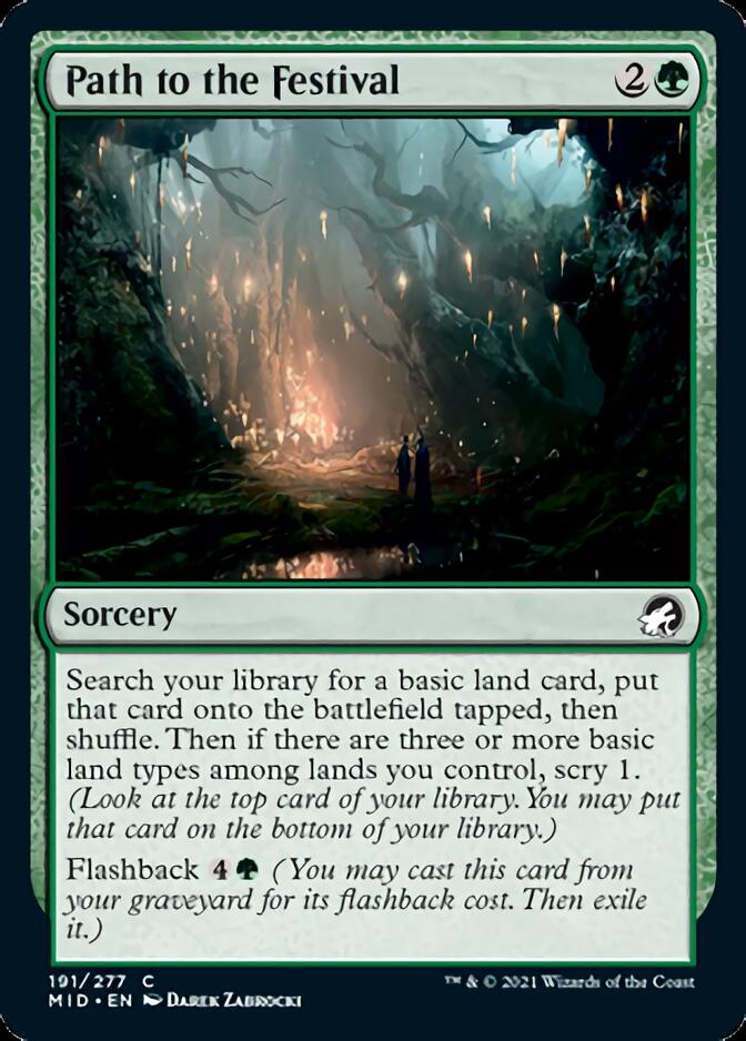 Path to the Festival [Innistrad: Midnight Hunt] | Pegasus Games WI