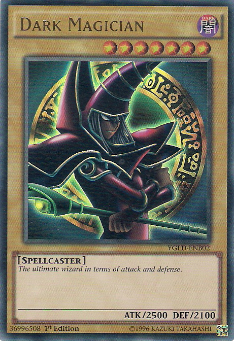 Dark Magician (B) [YGLD-ENB02] Ultra Rare | Pegasus Games WI