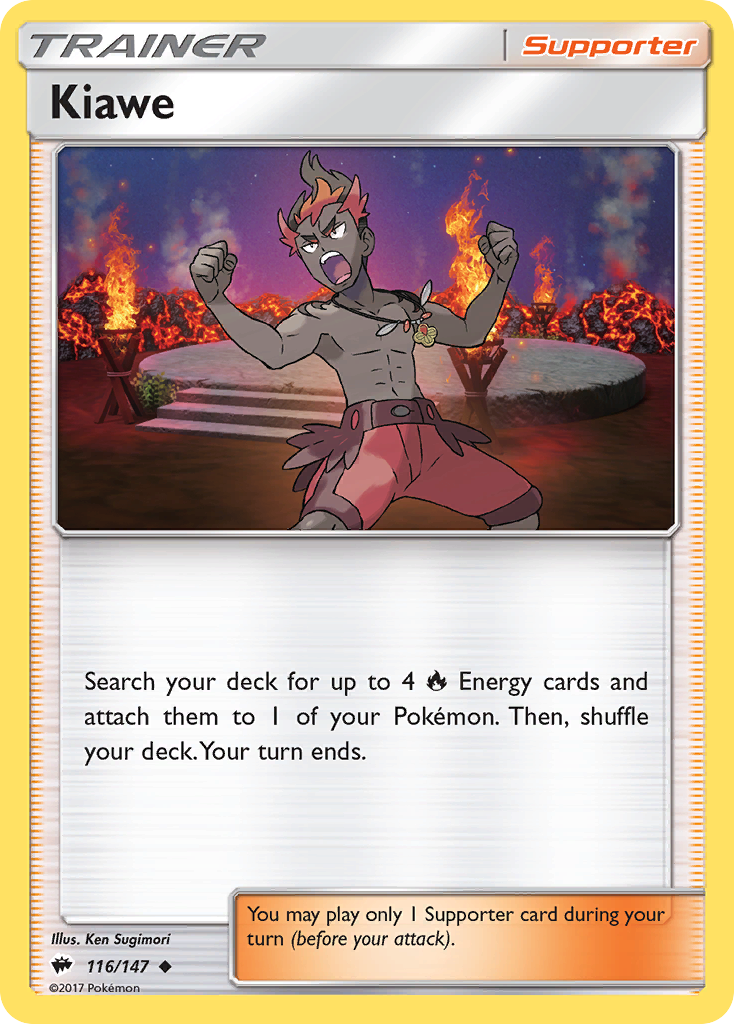 Kiawe (116/147) [Sun & Moon: Burning Shadows] | Pegasus Games WI