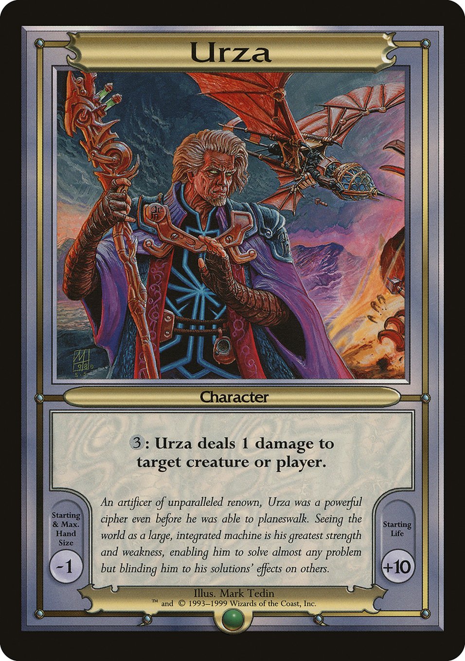 Urza [Vanguard Series] | Pegasus Games WI