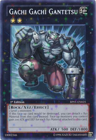 Gachi Gachi Gantetsu [BP01-EN025] Starfoil Rare | Pegasus Games WI