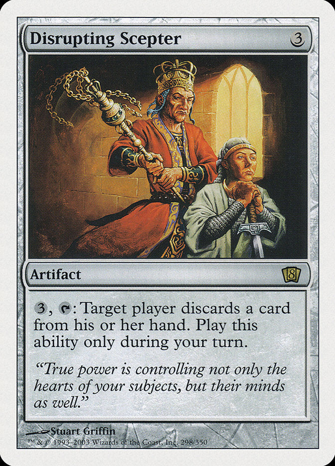 Disrupting Scepter [Eighth Edition] | Pegasus Games WI