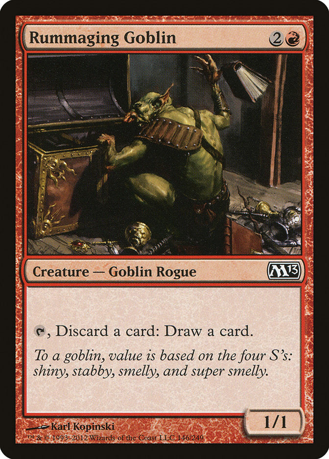 Rummaging Goblin [Magic 2013] | Pegasus Games WI