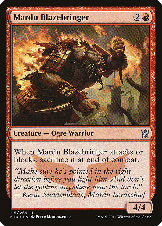 Mardu Blazebringer [Khans of Tarkir] | Pegasus Games WI