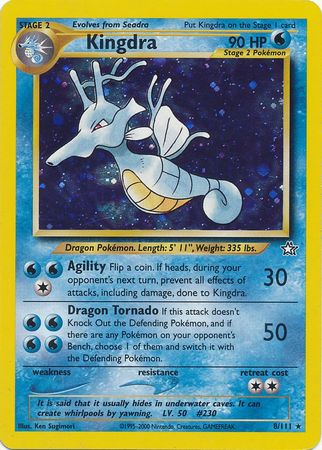 Kingdra (8/111) [Neo Genesis Unlimited] | Pegasus Games WI