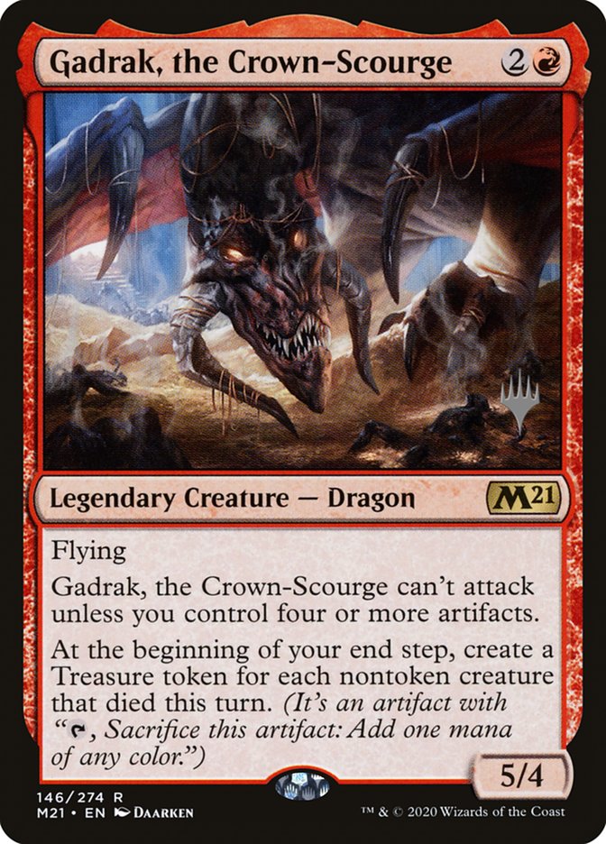 Gadrak, the Crown-Scourge (Promo Pack) [Core Set 2021 Promos] | Pegasus Games WI