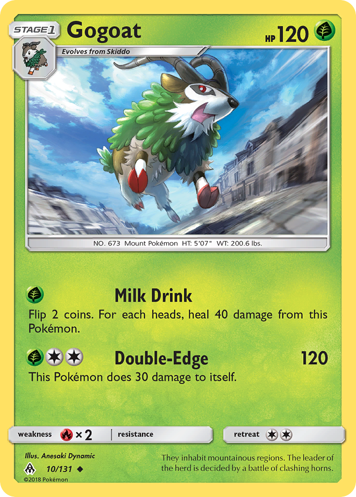 Gogoat (10/131) [Sun & Moon: Forbidden Light] | Pegasus Games WI