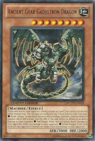 Ancient Gear Gadjiltron Dragon [WCPP-EN018] Rare | Pegasus Games WI