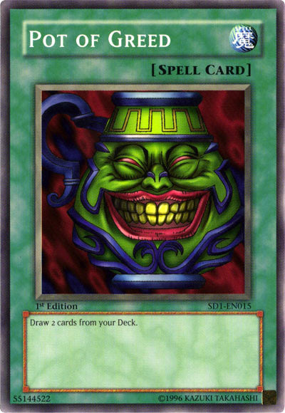 Pot of Greed [SD1-EN015] Common | Pegasus Games WI