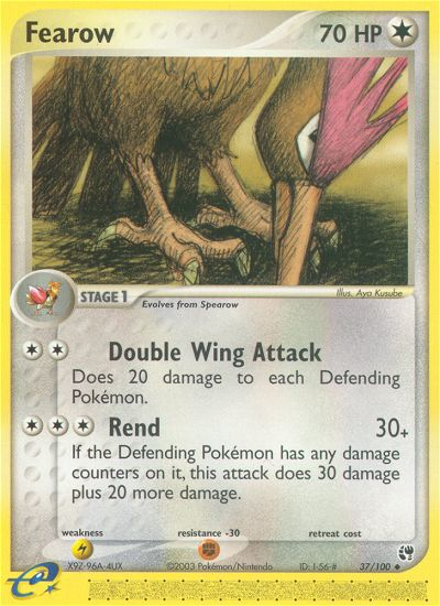 Fearow (37/100) [EX: Sandstorm] | Pegasus Games WI