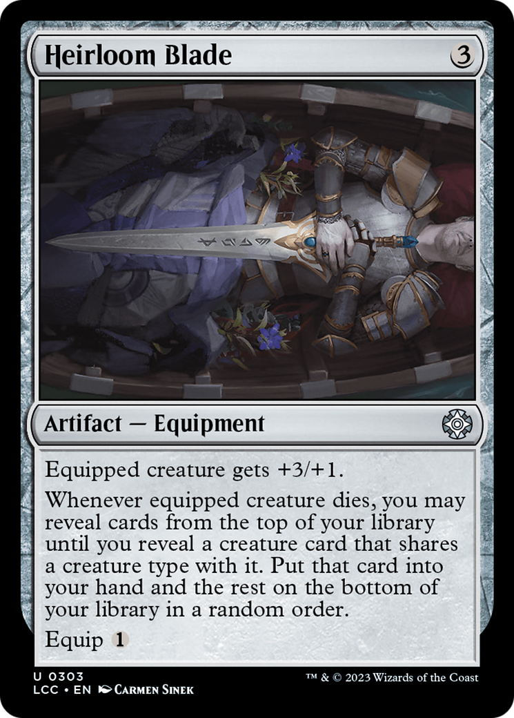 Heirloom Blade [The Lost Caverns of Ixalan Commander] | Pegasus Games WI