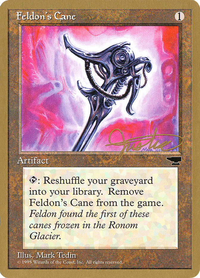 Feldon's Cane (Mark Justice) [Pro Tour Collector Set] | Pegasus Games WI