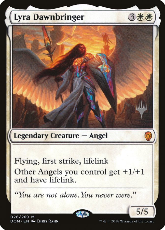 Lyra Dawnbringer (Promo Pack) [Dominaria Promos] | Pegasus Games WI