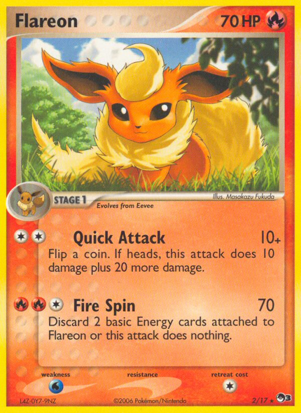 Flareon (2/17) [POP Series 3] | Pegasus Games WI