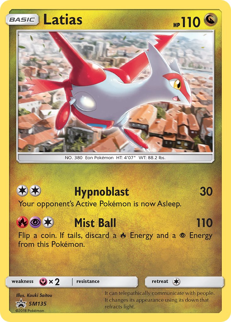 Latias (SM135) [Sun & Moon: Black Star Promos] | Pegasus Games WI