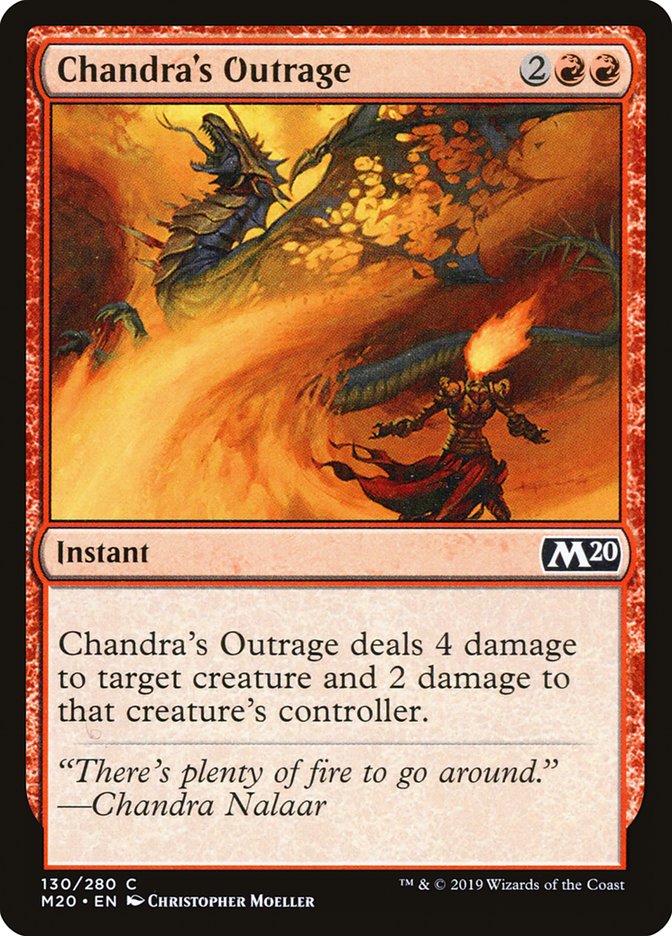Chandra's Outrage [Core Set 2020] | Pegasus Games WI