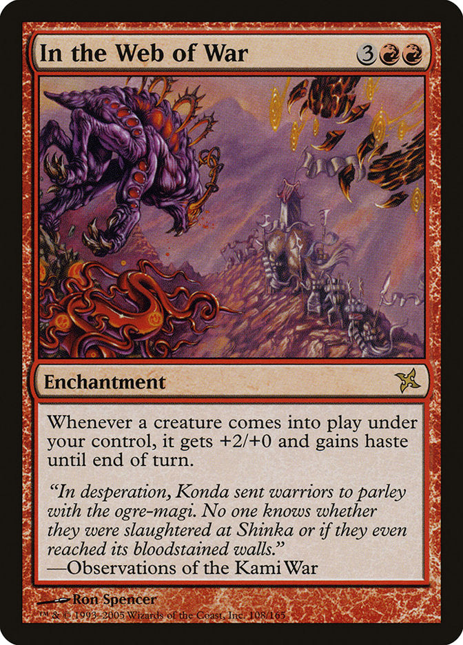 In the Web of War [Betrayers of Kamigawa] | Pegasus Games WI