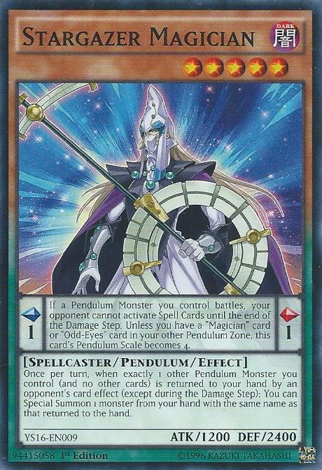 Stargazer Magician [YS16-EN009] Common | Pegasus Games WI