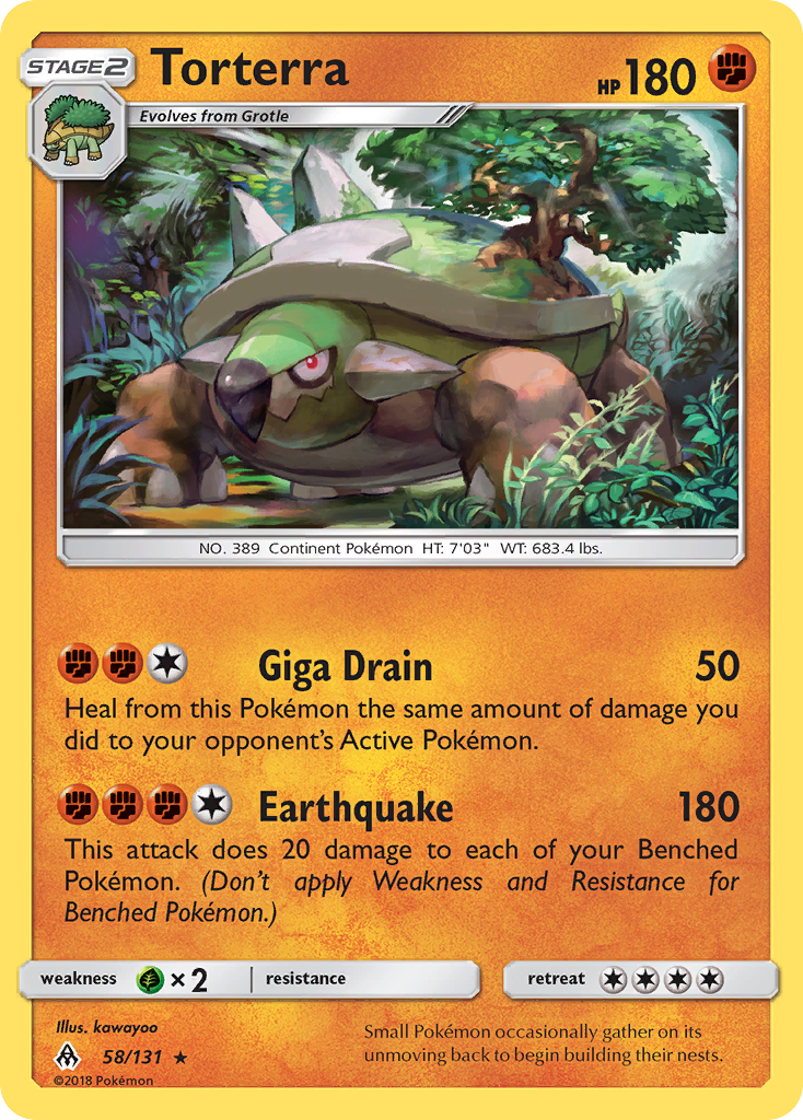 Torterra (58/131) [Sun & Moon: Forbidden Light] | Pegasus Games WI