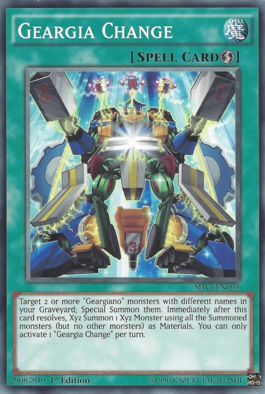 Geargia Change [SHVI-EN095] Common | Pegasus Games WI