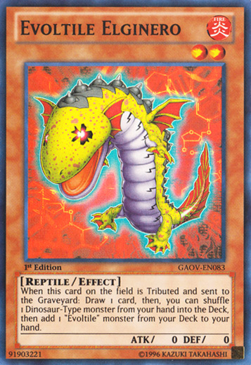 Evoltile Elginero [GAOV-EN083] Super Rare | Pegasus Games WI