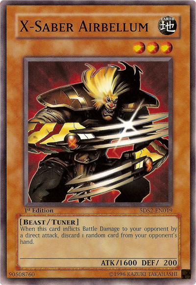 X-Saber Airbellum [5DS2-EN019] Common | Pegasus Games WI