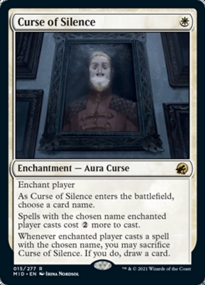 Curse of Silence [Innistrad: Midnight Hunt] | Pegasus Games WI